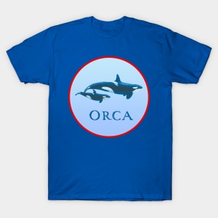 Killer whale ORCA dolphin T-Shirt